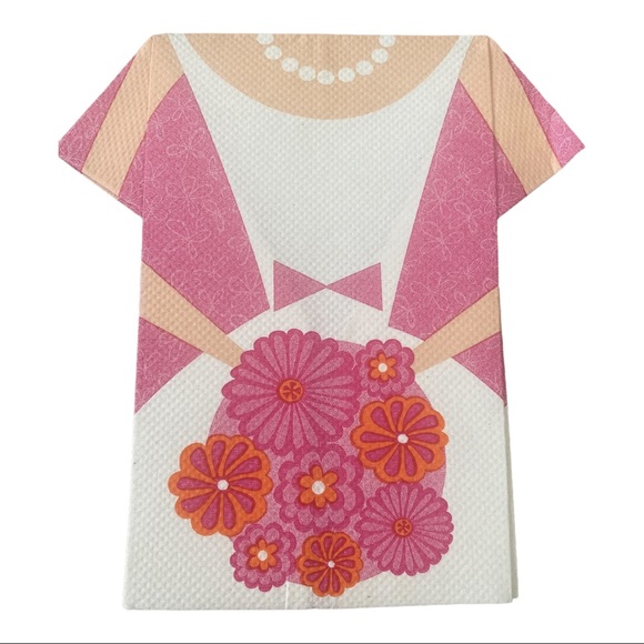 NIB Themenaps BRIDE Wedding SHOWER Stand Up 3D NAPKINS Crafting Decoupage - Picture 2 of 7